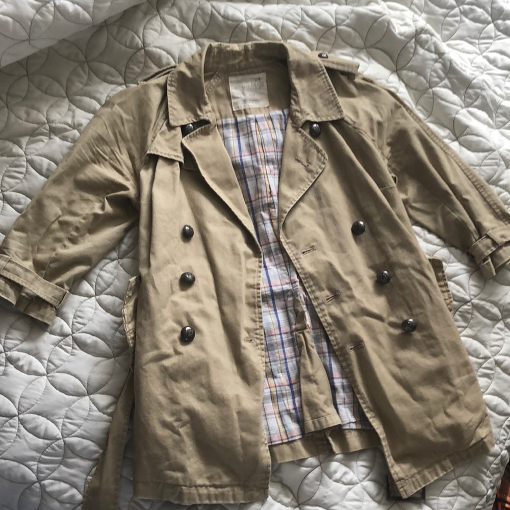 Free people trench coat!
